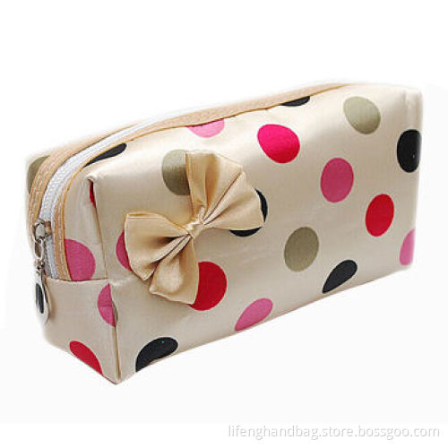 Satin Cosmetic Bag, Available in Various Colors, OEM Orders are Welcome